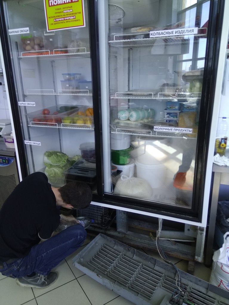 Замена холодильных компрессоров 14